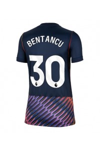 Tottenham Hotspur Rodrigo Bentancur #30 Fotballdrakt Borte Klær Dame 2026-27 Korte ermer